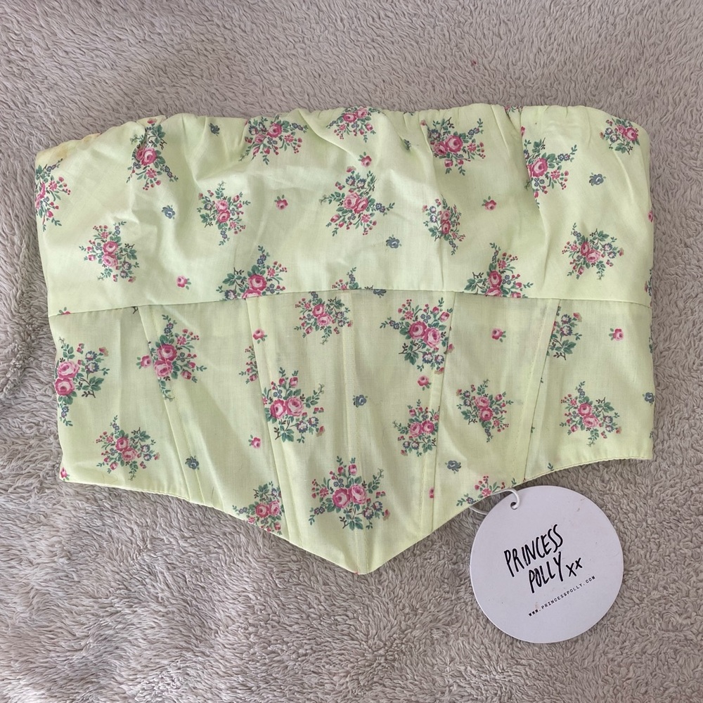 Brand New Princess Polly Bustier Floral top!